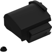 Embout gauche du kit moteur Fiamma pour store F80L - couleur Deep Black Num&eacute;ro de pi&egrave;ce 98673H175 Fiamma
