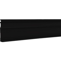 Fiamma anodized housing for awning F45s 375 - color Deep Black Fiamma spare part number 98673H194