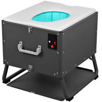 LooSeal Mobile Verschwei&szlig;er Toilette Tank mit Akku grau