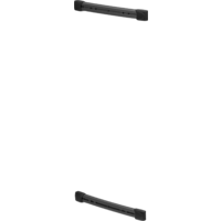 Profil&eacute; de fixation Fiamma Kit Bars pour &eacute;chelle Deluxe DJ adapt&eacute; au Crafter &agrave; partir de 2017 Deep Black