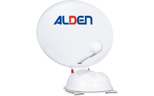 Alden AS4 60 SKEW / GPS Ultrawhite including S.S.C. HD control module and LED TV Smartwide 22" DVB-S2 Bluetooth antenna