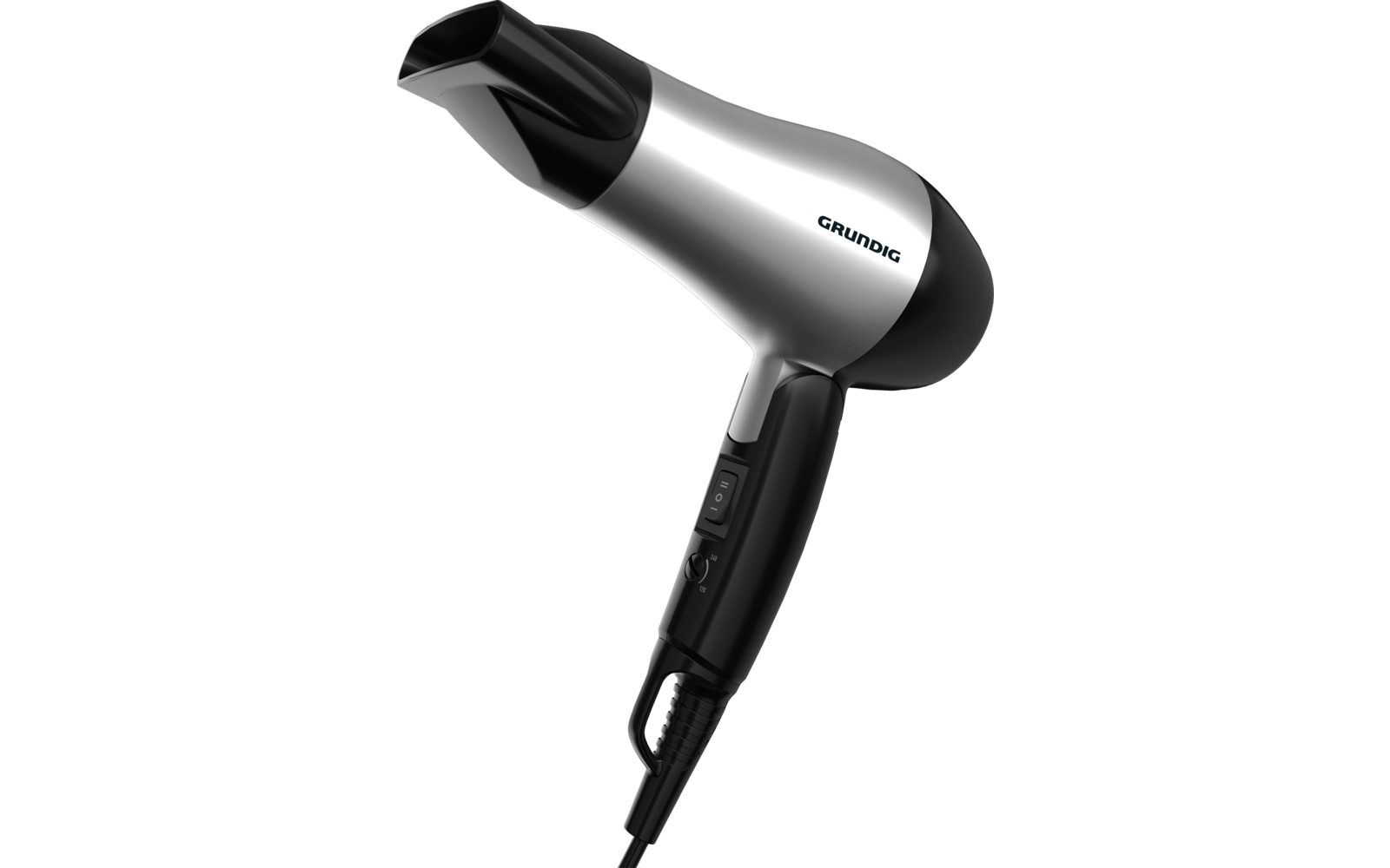 Product afbeelding Grundig HD 2200 Reise-Haartrockner mit Spannungsumschaltung 1200 W 1