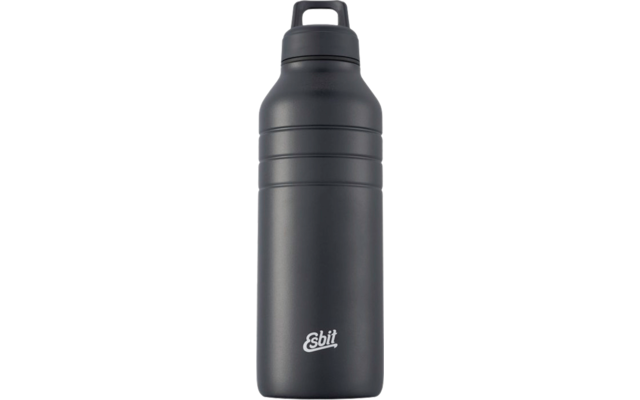 Esbit MAJORIS stainless steel water bottle, black