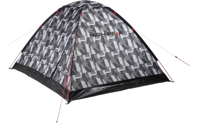High Peak Beaver 3 freestanding single roof dome tent 3 people camouflage