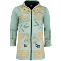 Ankerglut Nepalherz Patchwork Damenmantel