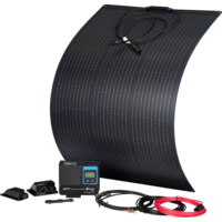Berger Komplettanlage Deluxe Flex flexibles Solarpanel Set 100 W