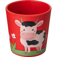 Koziol Connect Cup S Becher 190 ml Farm Organic Red