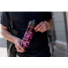 Aladdin Sports Tracker Botella para beber con impresión 0,8 litros burdeos