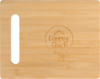 Berger Bambus Schneidebrett 28 x 22 cm "Camping Glück"