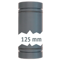 Tube 40 mm, joint torique des deux c&ocirc;t&eacute;s, 12,5 cm Lilie