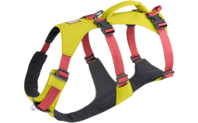 Ruffwear Flagline Harness dog harness with handle XXS lichen green