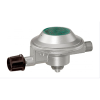 Regolatore di bassa pressione GOK EN61 GAZ x G1/4LH-KN senza dispositivo anti-rottura tubo 50 mbar