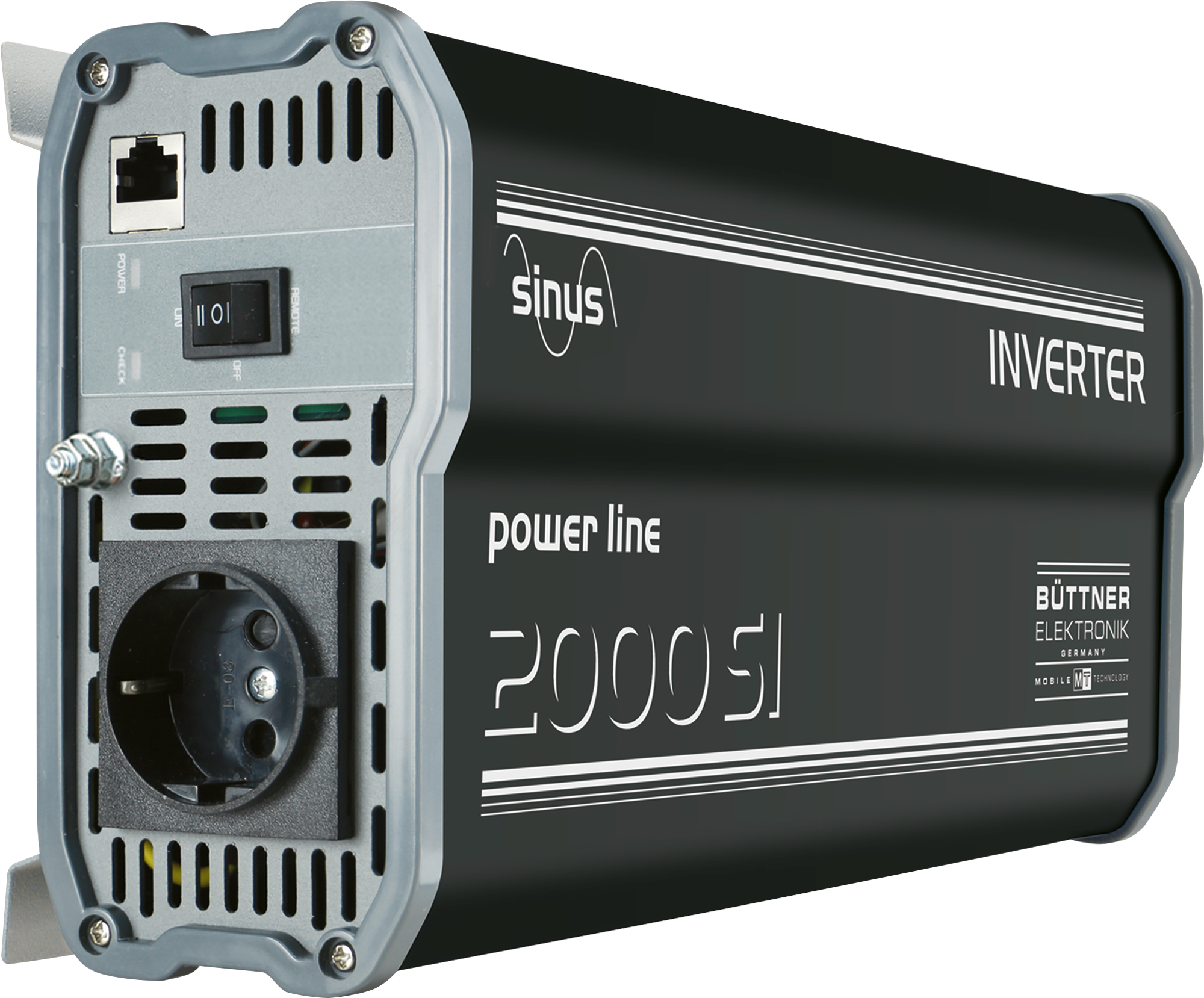 Büttner Elektronik PowerLine Wechselrichter MT PL 2000 SI jetzt bestellen!