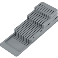 Organizador de cuchillos Blade-Fit de Metaltex Ajustable con 3 niveles diferentes