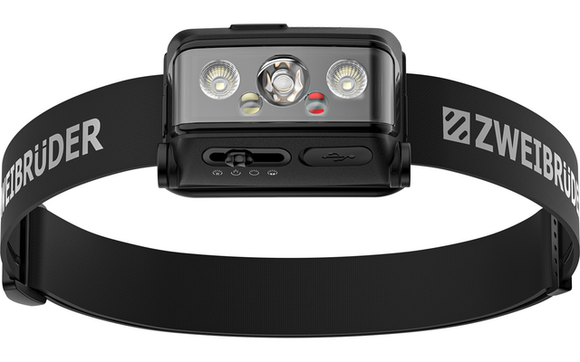 Produktbild Zweibr&uuml;der ZB3H  Stirnlampe mit Fokusfunktion 600 lm 1