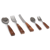 Kleines Produktbild Petromax Campingbesteck aus Walnussholz 5-tlg. 1