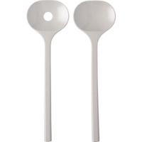 Mepal Bloom Salatbesteck 2-teilig pebble white