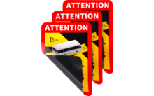 153368 - Berger blind spot sign magnetic set of 3