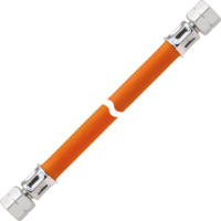 GOK Mitteldruckschlauchleitung Gas Überwurfmutter G 1/4 LH auf G 1/4 LH 5000 mm