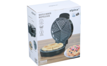 154446 - Alpina K-905 Herz-Waffeleisen 1000 W für 5 Herzwaffeln