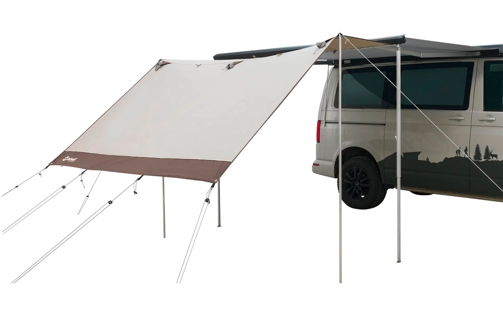 Produktbild Outwell Hillcrest Tarp TC Sonnensegel f&uuml;r Bus und Fahrzeugmarkise 1