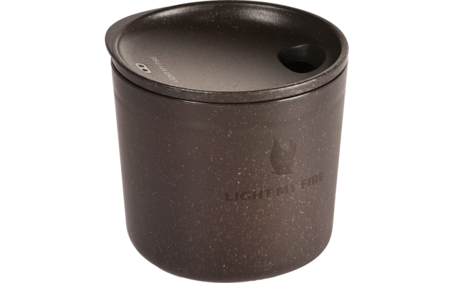 Light My Fire MyCup'n Lid short Trinkbecher cocoa