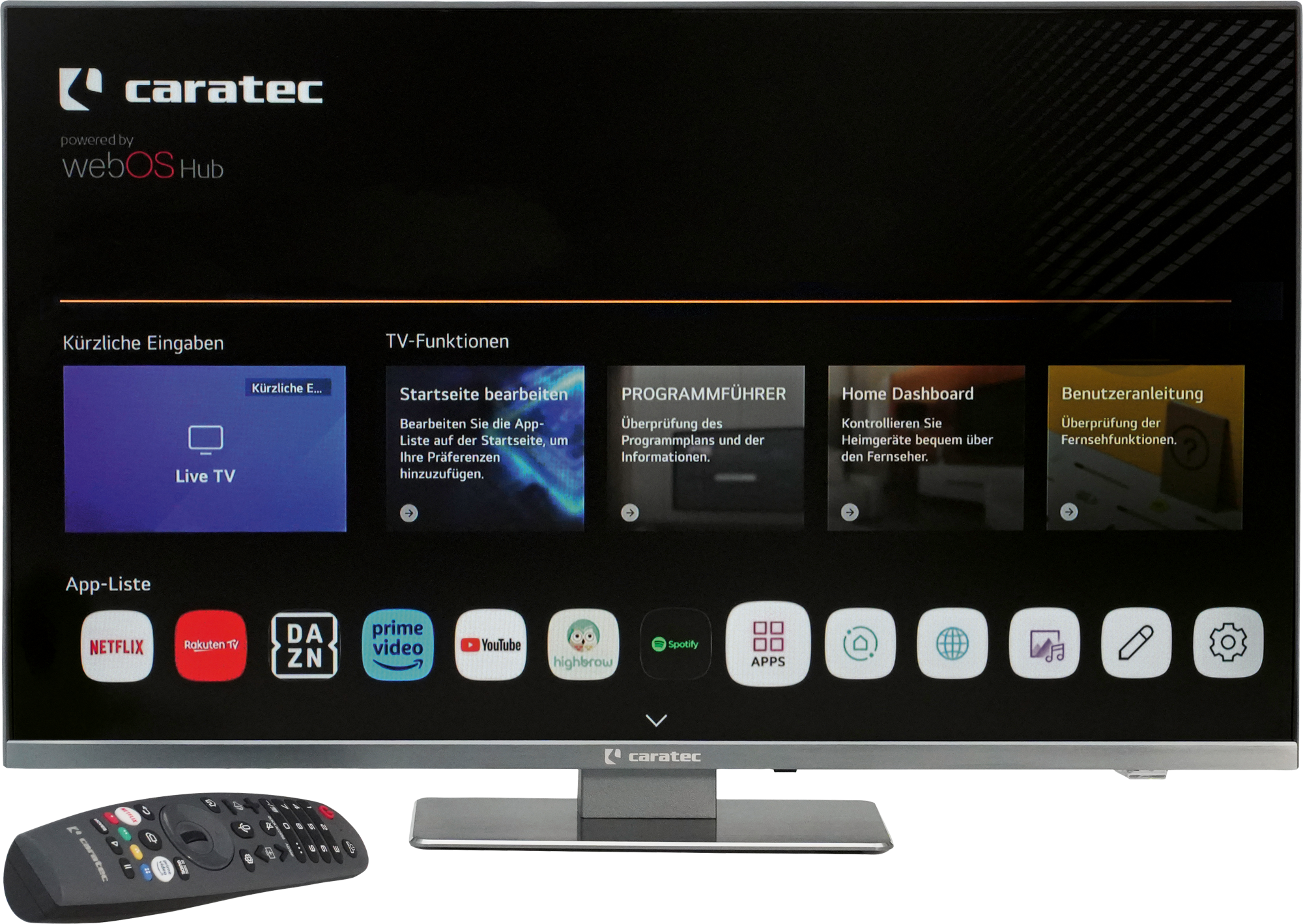 Caratec Vision CAV222E-S LED Smart TV mit webOS jetzt bestellen!