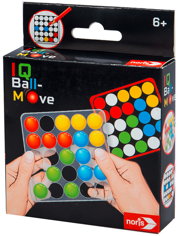 Noris IQ Rope – Jeu De Logique à Démêler – Plateau 23 Cm – 10 Cordes – Niveaux De Difficulté Variable – Dès 6 Ans