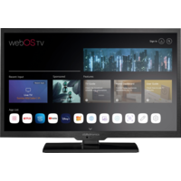 Alphatronics SL-24 DSBW plus LED TV with Triple Tuner / DVD Payer including DVB-T rod antenna 24 inch