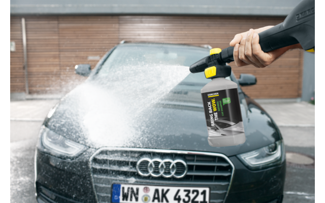 Produktbild K&auml;rcher Nat&uuml;rliches Autoshampoo RM 610N 1 Liter 1
