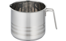 Elo Basic pot series Brillant milk pot 14 cm silver