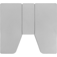 Walra Spannbetttuch Jersey stretch Multifit Hellgrau für Einzelbetten 3-teilig