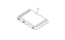 Cover glass without assembly components