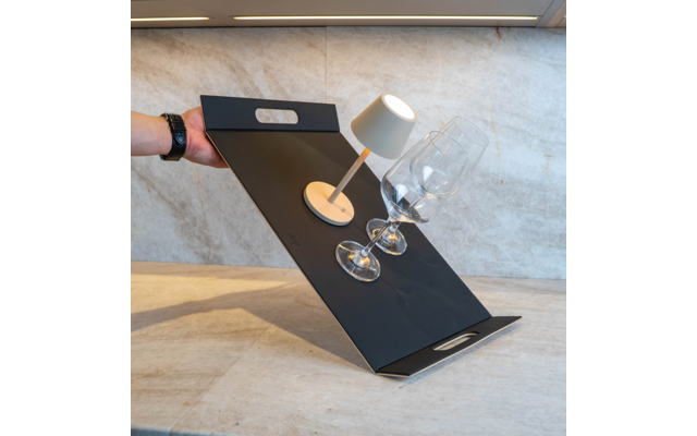 Produktbild Silwy Flip wendbares Metall-Tablett f&uuml;r Magnetgeschirr 54 x 30 cm 1