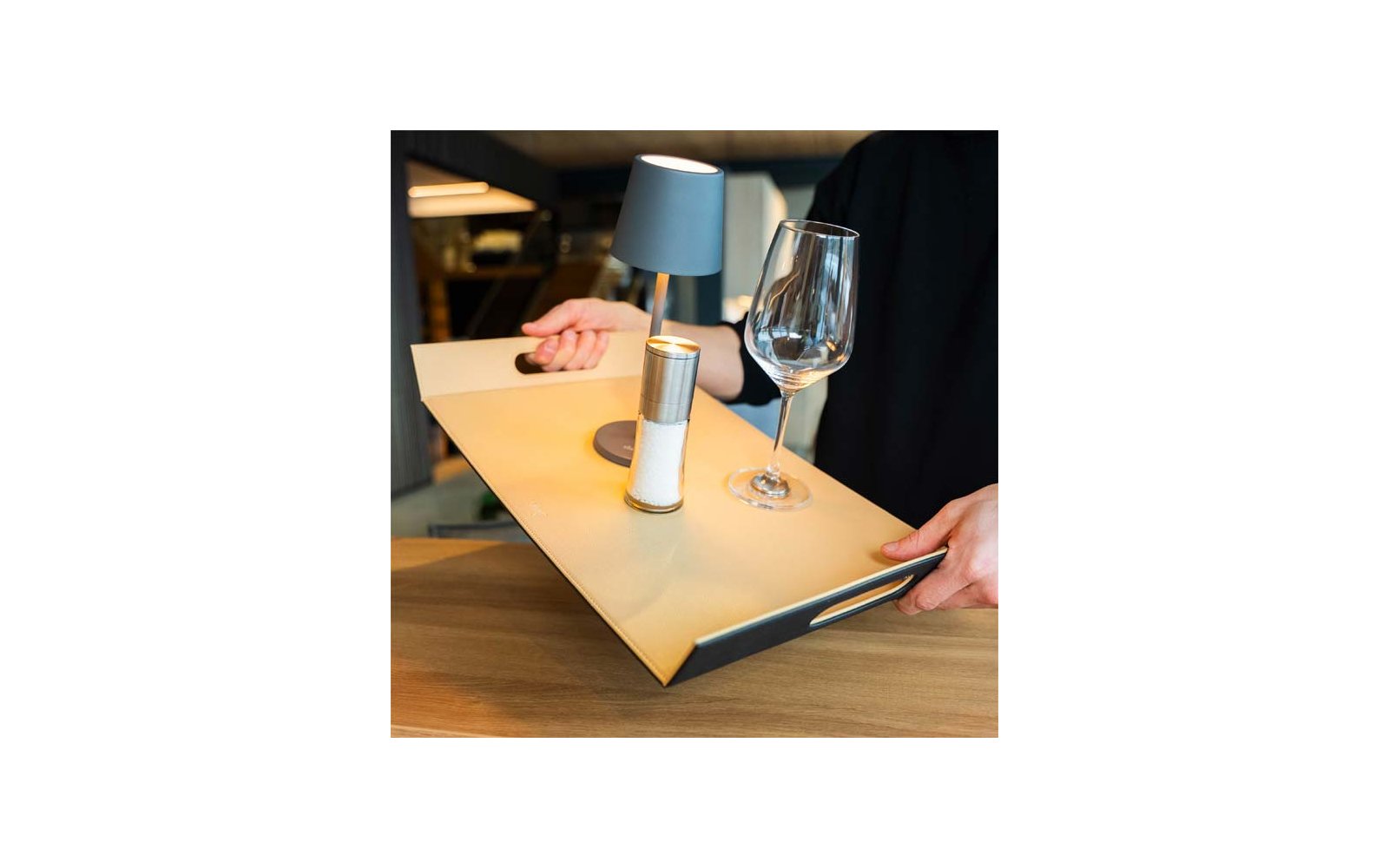 Produktbild Silwy Flip wendbares Metall-Tablett f&uuml;r Magnetgeschirr 54 x 30 cm 1