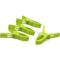 Berger towel clip Coogee set of 4 lemon