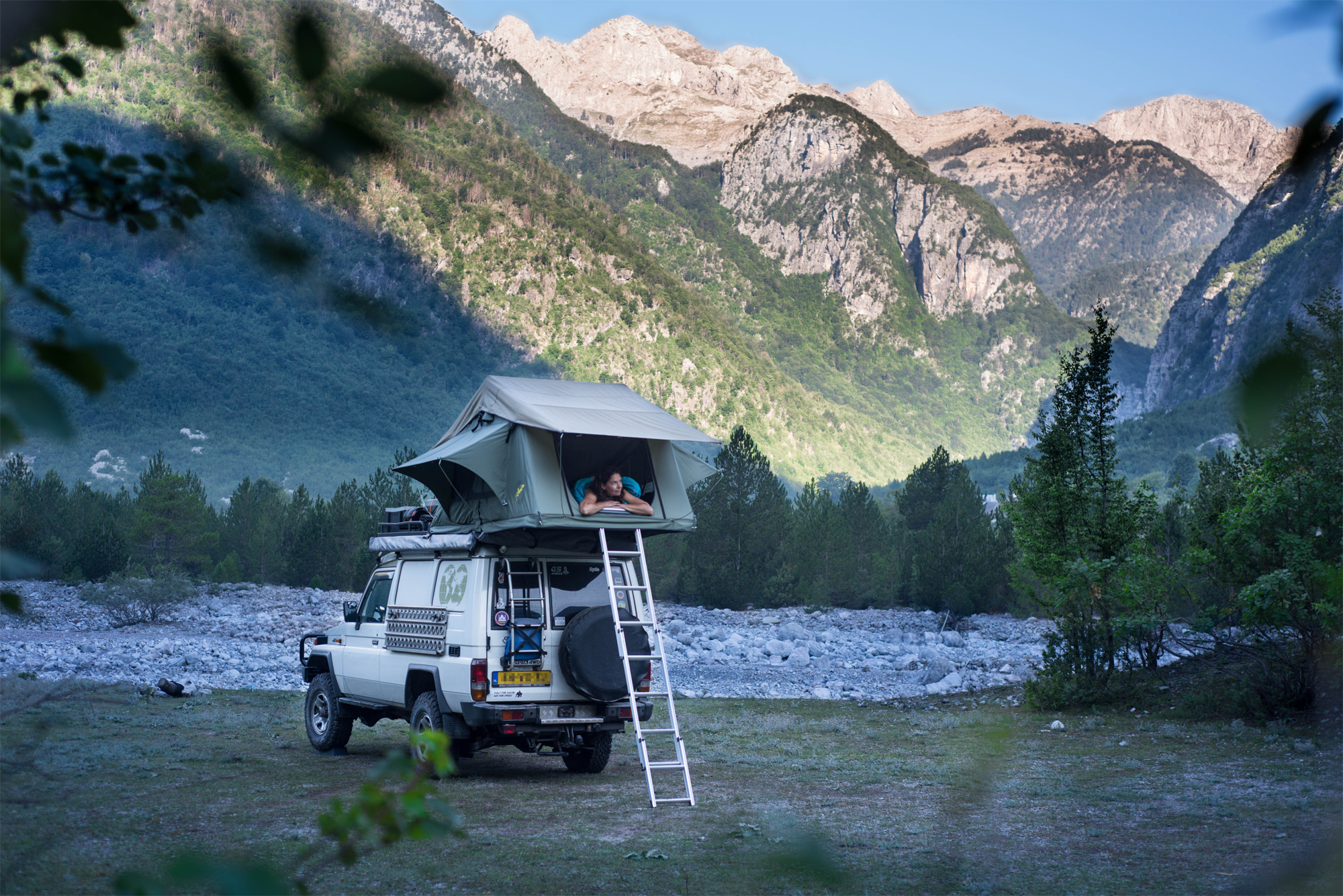 Chauffage de tente de toit Pundmann avec réservoir et batterie AGM -  Accessoires de camping Berger Camping