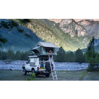 Tienda de techo Gordigear para 2 personas con espacio de almacenamiento 140 x 240 cm verde