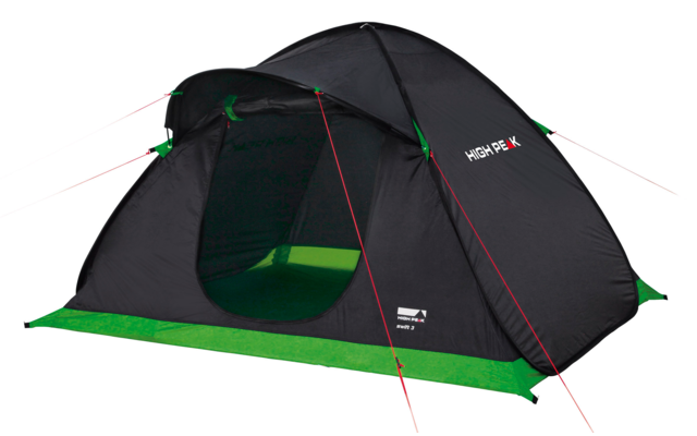 High Peak Swift 3 Pop Up Dome Tent voor 3 personen phantom green