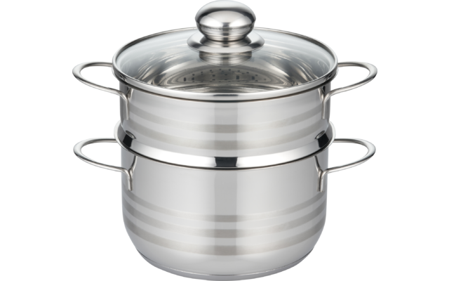 Cuiseur vapeur série de casseroles ELO Basic Brillant 18 cm