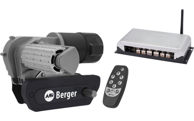 Berger Titanium 2.0 Rangierhilfe halbautomatisch Anthrazit