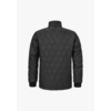 Schwarze Jacke von hinten mit Steppmuster
