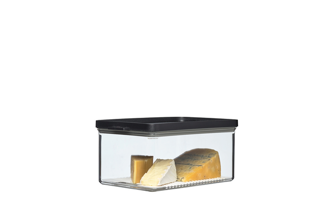 Boîte pour réfrigérateur boîte à fromage Omnia 2 litres noir Mepal