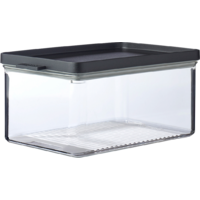 Mepal Omnia K&uuml;hlschrankdose K&auml;sedose 2 Liter Black