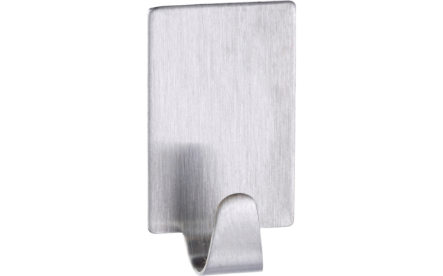 Wenko rectangle hook, set of 4 stainless steel