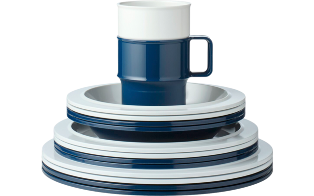Mepal Basic P250 dinner plate 250 mm ocean blue