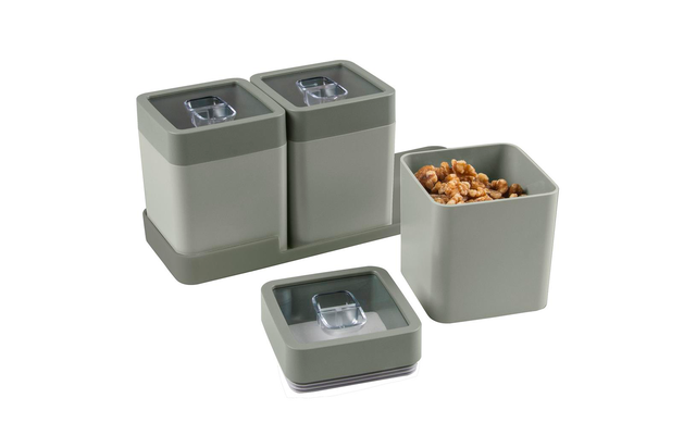 Sunware Sigma Dry food Set 0,6 Liter mit Tray dunkelgrün