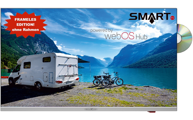 Produktbild Reflexion LED-Smart TV Fernseher mit DVD-Player Full HD 12V / 24V / 240V schwarz 1