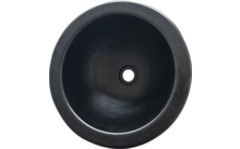 172708 - Comet Einlegemulde Mini Waschbecken rund mattschwarz 29 cm