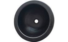 172708 - Comet Einlegemulde Mini Waschbecken rund mattschwarz 29 cm